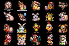 Spring animal Sarcastic easter Clipart Product Image 2
