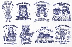 Funny Animal Vintage SVG PNG Bundle | 22 Quirky Designs Product Image 2