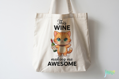 Funny Animals Wine Clipart PNG Clipart Product Image 5