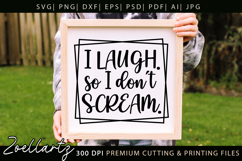 Sarcastic Mental Health SVG Funny Anxiety T-shirt Mug Design Product Image 4