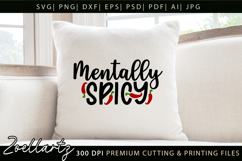 Funny Mental Health SVG Sarcastic Anxiety T-shirt Mug Design Product Image 4