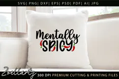 Funny Mental Health SVG Sarcastic Anxiety T-shirt Mug Design Product Image 4