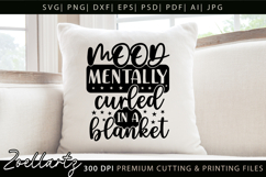 Funny Mental Health SVG Sarcastic Anxiety T-shirt Mug Design Product Image 2