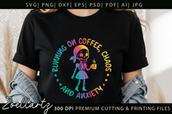 Funny Mental Health SVG Sarcastic Anxiety T-shirt Mug Design Product Image 9