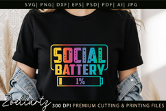 Funny Mental Health SVG Sarcastic Anxiety T-shirt Mug Design Product Image 4