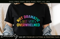 Sarcastic Mental Health SVG Funny Anxiety T-shirt Mug Design Product Image 4