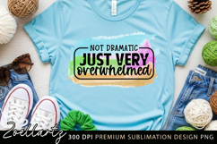 Sarcastic Mental Health Sublimation Design Funny Anxiety PNG Product Image 3