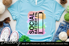 Sarcastic Anxiety Sublimation Design Funny Mental Health PNG Product Image 2