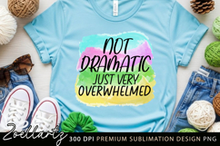 Sarcastic Mental Health Sublimation Design Funny Anxiety PNG Product Image 3