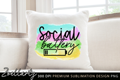 Funny Mental Health Sublimation Design Sarcastic Anxiety PNG Product Image 2