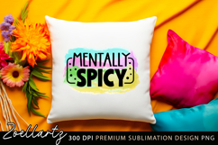 Sarcastic Mental Health Sublimation Design Funny Anxiety PNG Product Image 2