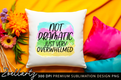 Sarcastic Mental Health Sublimation Design Funny Anxiety PNG Product Image 4