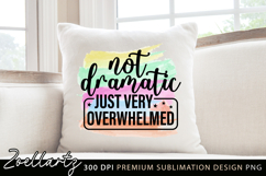 Sarcastic Mental Health Sublimation Design Funny Anxiety PNG Product Image 3