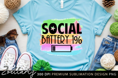 Sarcastic Mental Health Sublimation Design Funny Anxiety PNG Product Image 2