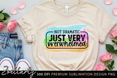 Sarcastic Mental Health Sublimation Design Funny Anxiety PNG Product Image 2