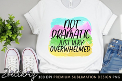 Sarcastic Mental Health Sublimation Design Funny Anxiety PNG Product Image 5
