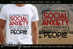 Sarcastic Mental Health SVG Funny Anxiety T-shirt Mug Design Product Image 7