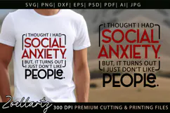 Sarcastic Mental Health SVG Funny Anxiety T-shirt Mug Design Product Image 7