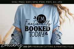 Funny Mental Health SVG Sarcastic Anxiety T-shirt Mug Design Product Image 4