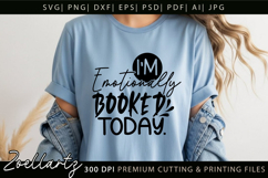 Sarcastic Mental Health SVG Funny Overwhelmed Anxiety SVG Product Image 3