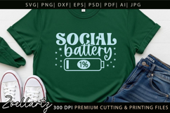 Sarcastic Mental Health SVG Funny Anxiety T-shirt Mug Design Product Image 5