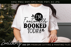 Funny Mental Health SVG Sarcastic Anxiety T-shirt Mug Design Product Image 5