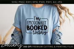 Funny Mental Health SVG Sarcastic Anxiety T-shirt Mug Design Product Image 5