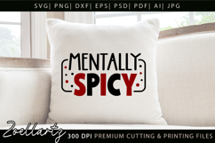 Funny Mental Health SVG Sarcastic Anxiety T-shirt Mug Design Product Image 4