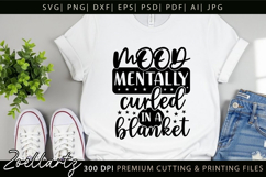 Funny Mental Health SVG Sarcastic Anxiety T-shirt Mug Design Product Image 5