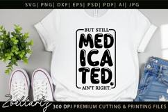 Sarcastic Mental Health SVG Funny Anxiety T-shirt Mug Design Product Image 6