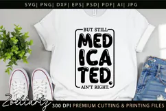 Sarcastic Mental Health SVG Funny Anxiety T-shirt Mug Design Product Image 6