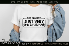 Funny Mental Health SVG Sarcastic Anxiety T-shirt Mug Design Product Image 4