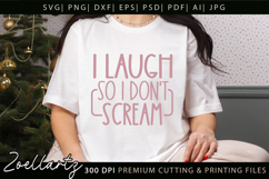 Funny Mental Health SVG Sarcastic Anxiety T-shirt Mug Design Product Image 6