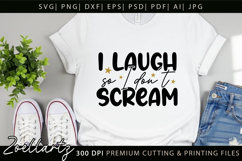 Funny Mental Health SVG Sarcastic Anxiety T-shirt Mug Design Product Image 5