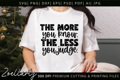 Funny Mental Health SVG Sarcastic Anxiety T-shirt Mug Design Product Image 1