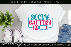 Funny Mental Health SVG Sarcastic Anxiety T-shirt Mug Design Product Image 8