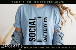 Sarcastic Mental Health SVG Funny Anxiety T-shirt Mug Design Product Image 4