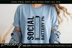 Sarcastic Mental Health SVG Funny Anxiety T-shirt Mug Design Product Image 4