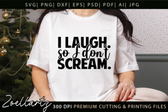Funny Mental Health SVG Sarcastic Anxiety T-shirt Mug Design Product Image 2
