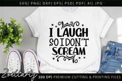 Funny Mental Health SVG Sarcastic Anxiety T-shirt Mug Design Product Image 5