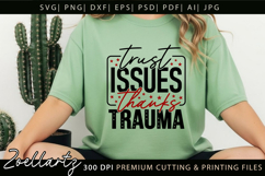 Sarcastic Mental Health SVG Funny Anxiety T-shirt Mug Design Product Image 3