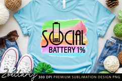 Sarcastic Mental Health Sublimation Design Funny Anxiety PNG Product Image 5