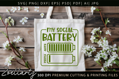 Mental Health Awareness SVG Funny Sarcastic Anxiety T-shirt Product Image 6