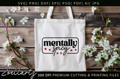 Funny Mental Health SVG Sarcastic Anxiety T-shirt Mug Design Product Image 5