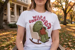 Funny Autumn Water Cryptid Sublimation Product Image 3