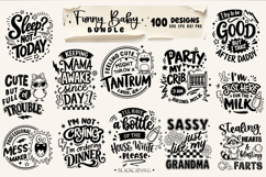 Funny baby Bundle 100 designs SVG, Funny baby svg Product Image 1