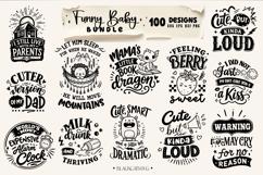Funny baby Bundle 100 designs SVG, Funny baby svg Product Image 2
