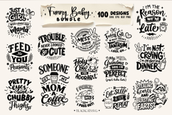Funny baby Bundle 100 designs SVG, Funny baby svg Product Image 6