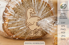 Funny Bread Bag Clips Bundle Laser Cut. Bag Clamp SVG Product Image 2