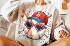 Cute Baseball PNG, Baseball Game Day PNG, Baseball Mama PNG Product Image 1